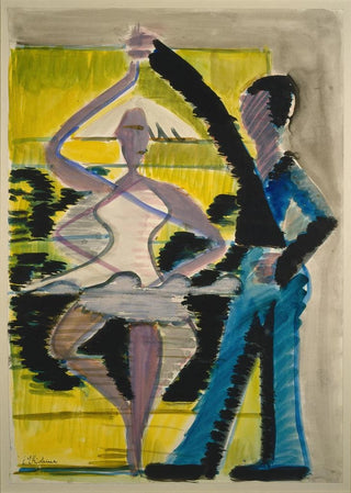 Ernst Ludwig Kirchner - Pirouetting Dancer.webp
