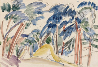Ernst Ludwig Kirchner - Sanddnen unter Bumen.webp