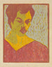 Self-portrait Painting - Ernst Ludwig Kirchner — artwork view