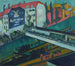 Tramway y ferrocarril - Ernst Ludwig Kirchner — vista de la obra