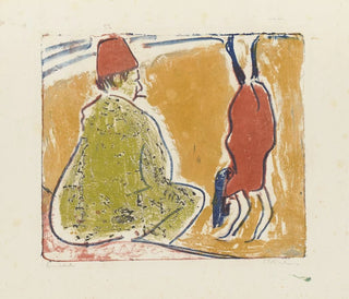 Escena de playa - Ernst Ludwig Kirchner — vista de la obra