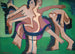 Grupo de danza - Ernst Ludwig Kirchner — vista de la obra