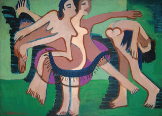 Ernst Ludwig Kirchner - Tanzgruppe Dance Group.webp