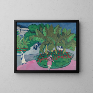 Ernst Ludwig Kirchner - The Bosquet Albertplatz In Dresden.webp