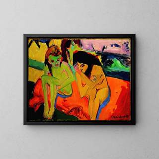 Ernst Ludwig Kirchner - Two Girls.webp