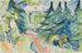 Route forestière dans le Taunus - Ernst Ludwig Kirchner — artwork view