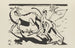 Vache sauvage et berger - Ernst Ludwig Kirchner — vista de la obra