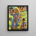 Archers - Ernst Ludwig Kirchner — framed artwork on a wall