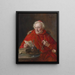 A Good Cigar - Ernst Nowak — framed artwork on a wall