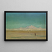 Landscape Painting of Algeria - Ernst Schiess — framed artwork on a wall