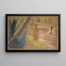 In the Oasis - Ernst Schiess — framed artwork on a wall