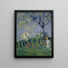 Niño en el árbol - Ernst Schiess — cuadro enmarcado en la pared