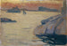 Coastal Landscape Painting - Ernst Schiess — artwork view