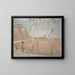 Roman Landscape Painting - Ernst Schiess — framed artwork on a wall