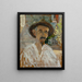 Autorretrato III - Ernst Schiess — cuadro enmarcado en la pared