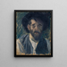 Autorretrato II - Ernst Schiess — cuadro enmarcado en la pared