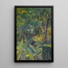 Garden of the South - Ernst Schiess — framed artwork on a wall