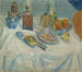 Mesa después de la comida - Ernst Schiess — vista de la obra