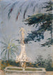 La Fontaine de Neptune à Séville - Ernst Schiess — artwork view