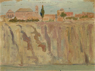 Toledo en la orilla del Tajo - Ernst Schiess — vista de la obra