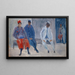 Zouaves - Ernst Schiess — cuadro enmarcado en la pared