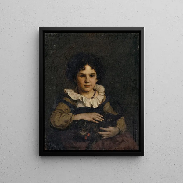 Ernst Stckelberg - Girl with Cat in Her Arms.webp