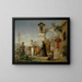 Study for the Feast of Saint Mary - Ernst Stückelberg — framed artwork on a wall