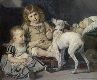 The Artist's Children - Ernst Stückelberg — artwork view