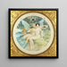 Eros and Psyche - Guillaume Dubufe — framed artwork on a wall