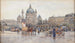 Karlsplatz en Viena - Erwin Pendl — vista de la obra