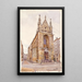 L church Maria am Gestade in Vienna - Erwin Pendl — framed artwork on a wall