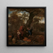 Erysichthon vendiendo a su hija - Jan Steen — cuadro enmarcado en la pared
