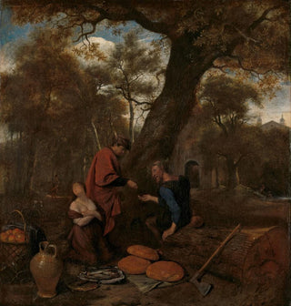 Erysichthon vendant sa fille - Jan Steen