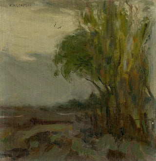 Esquisse d'un Paysage avec un Arbre au Premier Plan - Karol Miloslav Lehotsk