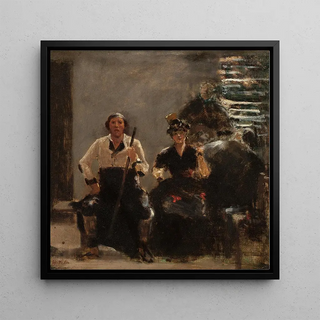 Esquisse pour Le Quatuor - William Turner Dannat