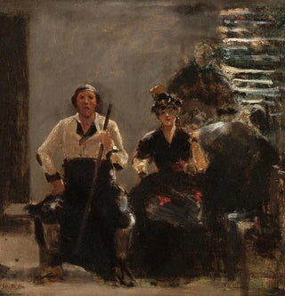 Esquisse pour Le Quatuor - William Turner Dannat