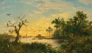 Esteban Chartrand - Laguna Al Atardecer.webp