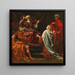 Esther devant le roi Assuérus, Esther 5 12 918 - German School — framed artwork on a wall