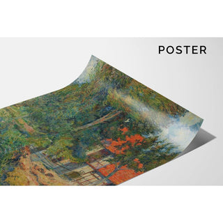Étable près de Dieppe II - Paul Gauguin | Reproduction Tableau Décoration murale affiche copie