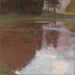 Étang tranquille Egelsee près de Golling, Salzbourg - Gustav Klimt — displayed in an interior