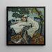 Summer at Hartmannsberg - Leo Putz — framed artwork on a wall