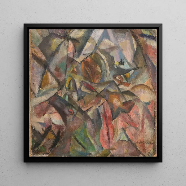 Étude cubiste - Jules Pascin