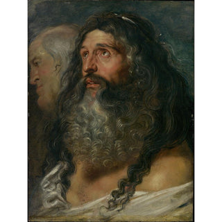 Étude de deux têtes - Peter Paul Rubens | Reproduction Tableau Décoration murale affiche copie