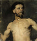 Study of a male model - Albert Edelfelt — artwork view