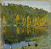 Study of a forest pond landscape - Eero Järnefelt — artwork view