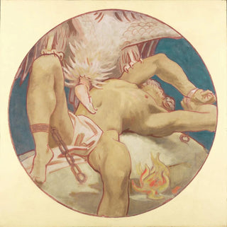 Étude pour Prométhée - Musée des Beaux-Arts de Boston - John Singer Sargent