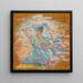 Study for mother playing with her child - Henri-Edmond Cross — framed artwork on a wall