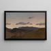 Vista hacia el Belchen - Eugen Bracht — cuadro enmarcado en la pared