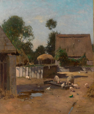 Eugen Jettel - Bauernhof in der Bretagne.webp
