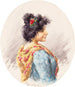 An Italian Beauty - Eugen von Blaas — artwork view